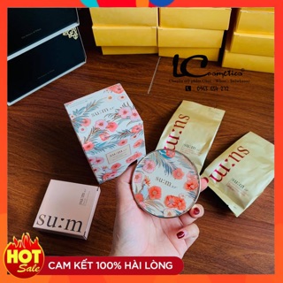 [ SIÊU ƯU ĐÃI ] Phấn nước Cushion Nước thần Su:m37 bản limited mới nhất năm 2020 1 hộp tặng 2 lõi