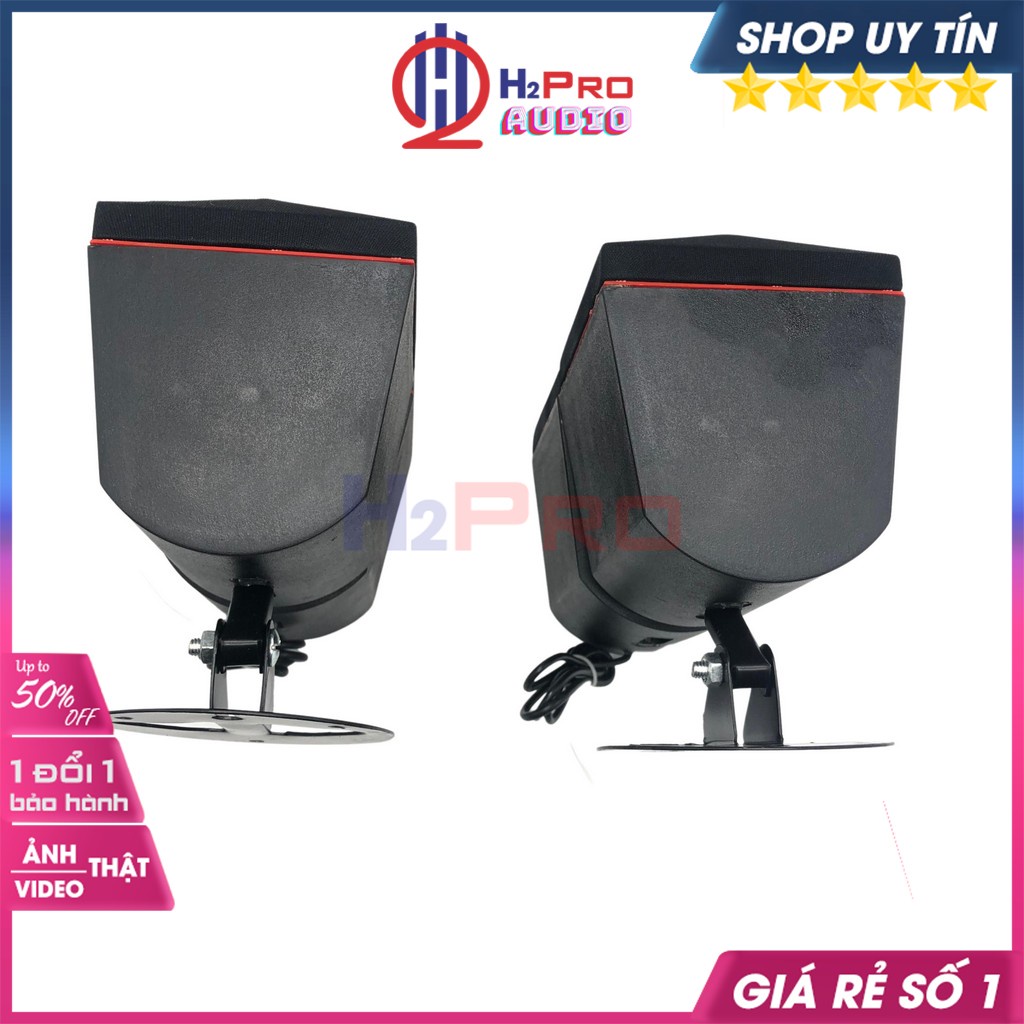 Bộ 4 Loa 2 Trung-2 Treble Thumper At-929, Loa Nâng Tiếng Treble-Mid Cao Cấp-200W-8 Ôm-Lời Sáng (Tụ Hàn Sẵn)-H2Pro Audio