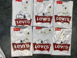 áo levis logo con chó