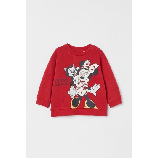 [KIDDO] Áo nỉ H&amp;M nhiều màu sắc cho bé gái siêu dễ thương