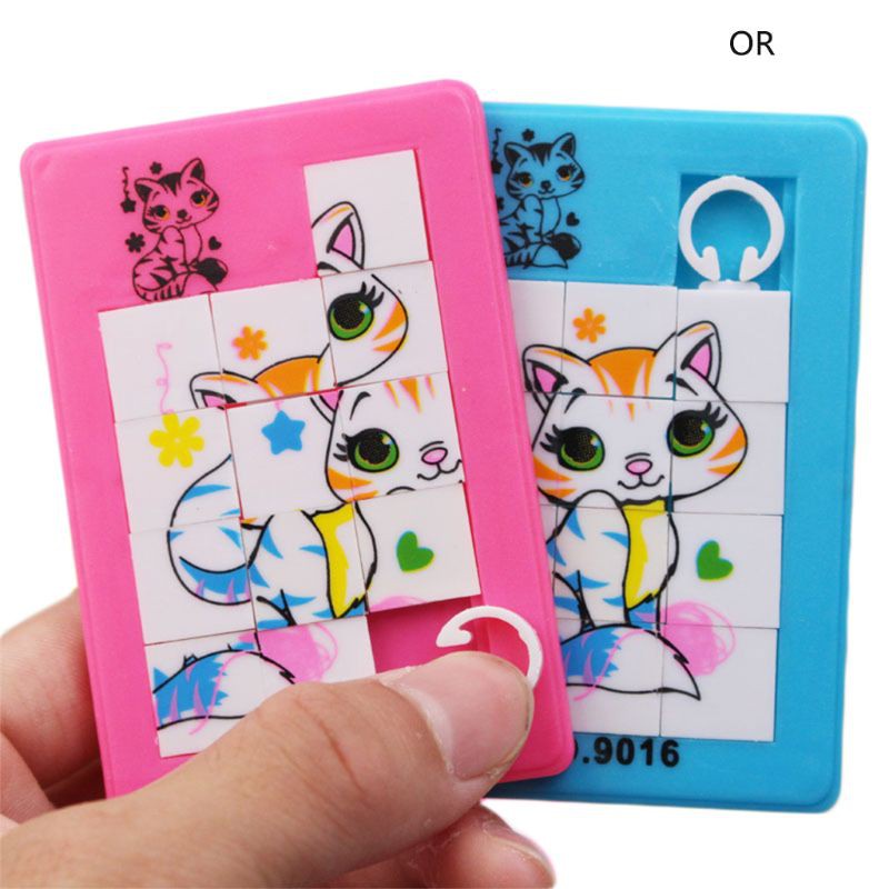 Bộ Đồ Chơi Ghép Hình 3d Bằng Nhựa Hình Động Vật Hoạt Họa Dễ Thương Cho Bé