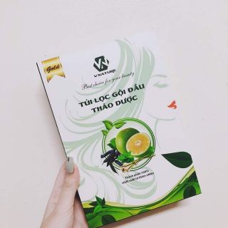 Túi lọc dầu gội thảo dược vnature