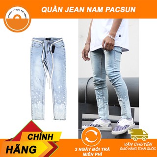 BIG SIZE(50-100kg) QUẦN JEAN QUẦN BÒ NAM XANH PACSUN VẨY SƠN