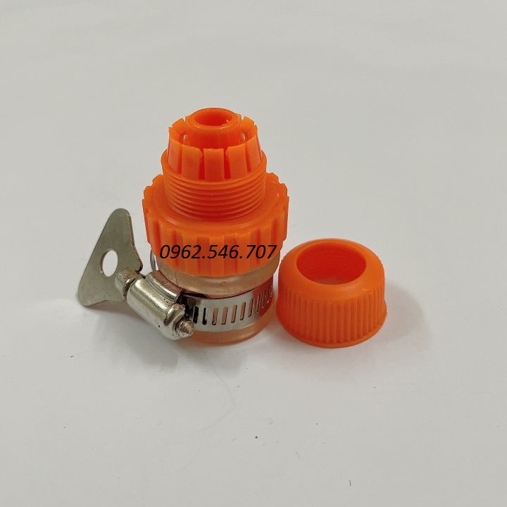 Nối nhanh cho vòi nước ra dây ống nước mềm ống 18 hoặc 27mm dùng tưới cây hay rửa xe