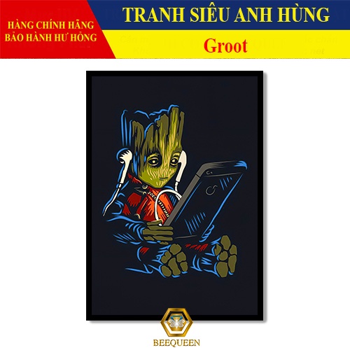 [MS1-25] Tranh Siêu Anh Hùng Người Cây - Groot