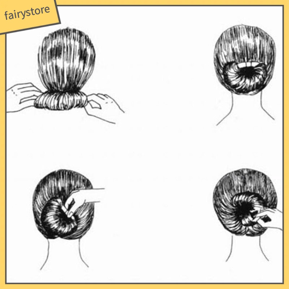 Set 4 Dụng Cụ Tạo Kiểu Tóc Thời Trang Cho Nữ