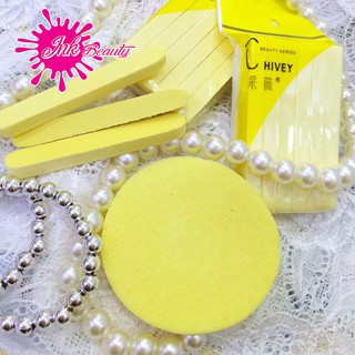 Bông Bọt Biển Rửa Mặt Nhật Bản Dạng Nén Chivey 12 Miếng