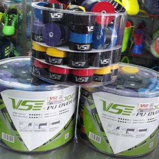Hộp cuốn cán VS nhiều màu 60 cuốn Chính Hãng - Cuốn ván vợt cầu lông