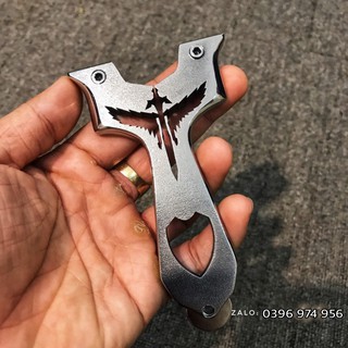 Ná Cao Su Thiên Kiếm INox VN CNC Cao Cấp ( 3 Bộ Dây+ 1 Vòng Đeo)