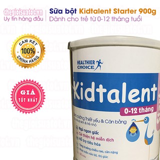 Sữa Kidtalent Starter 900g (cho trẻ từ 0-12 tháng)