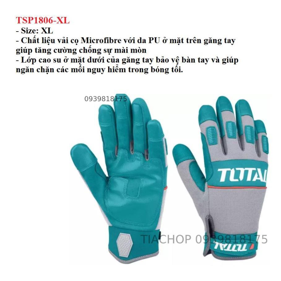 Găng tay bảo hộ Găng tay nitri găng tay cao su găng tay chống cắt găng tay cơ khí Total