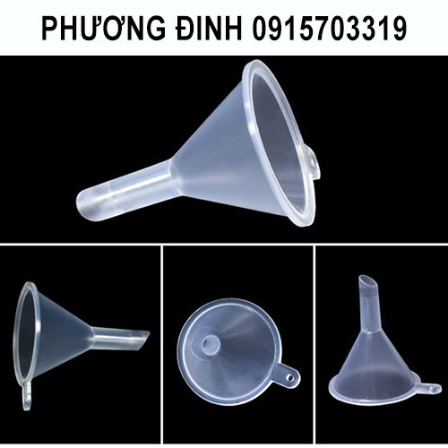 Phễu chiết mỹ phẩm - Phễu chiết nước hoa - Phễu chiết tinh dầu - Dụng cụ làm son