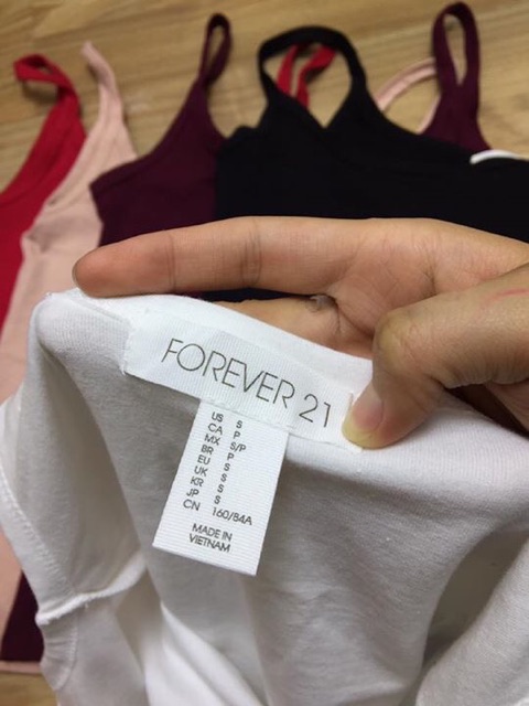 Áo hai dây F21 vnxk | BigBuy360 - bigbuy360.vn