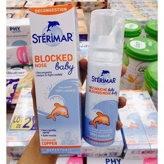 Xịt mũi cá cam Sterimar Pháp