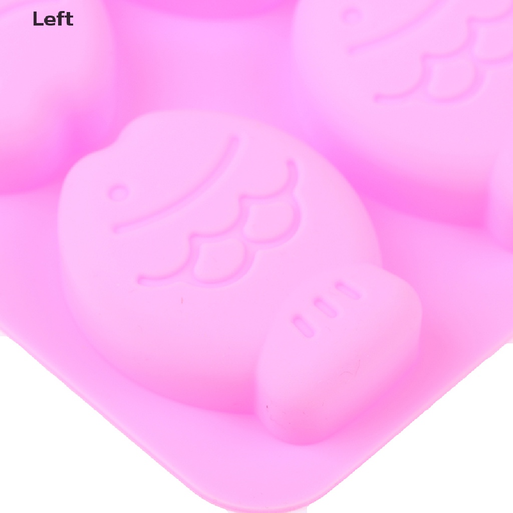 Khuôn Làm Bánh / Xà Phòng Handmade Silicone Hình Cá