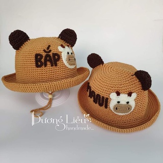 [Nhiều mẫu]-Nón/Mũ Mùa Hè Cho Bé Trai Bé Gái (Miễn Phí Gắn Tên Bé Theo Yêu Cầu)