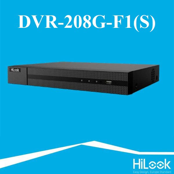 Đầu ghi hình TVI-IP 8 kênh HILOOK DVR-208G-F1(S) - Hàng chính hãng