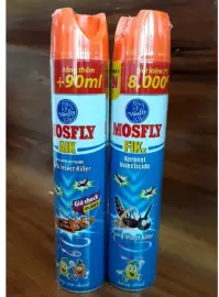 Bình xịt muỗi Mosfly FIKz  AIK hương chanh 600ml