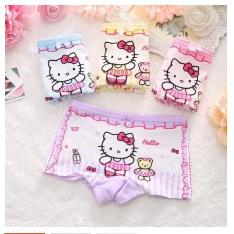 Combo 4 quần chíp đùi cho bé gái