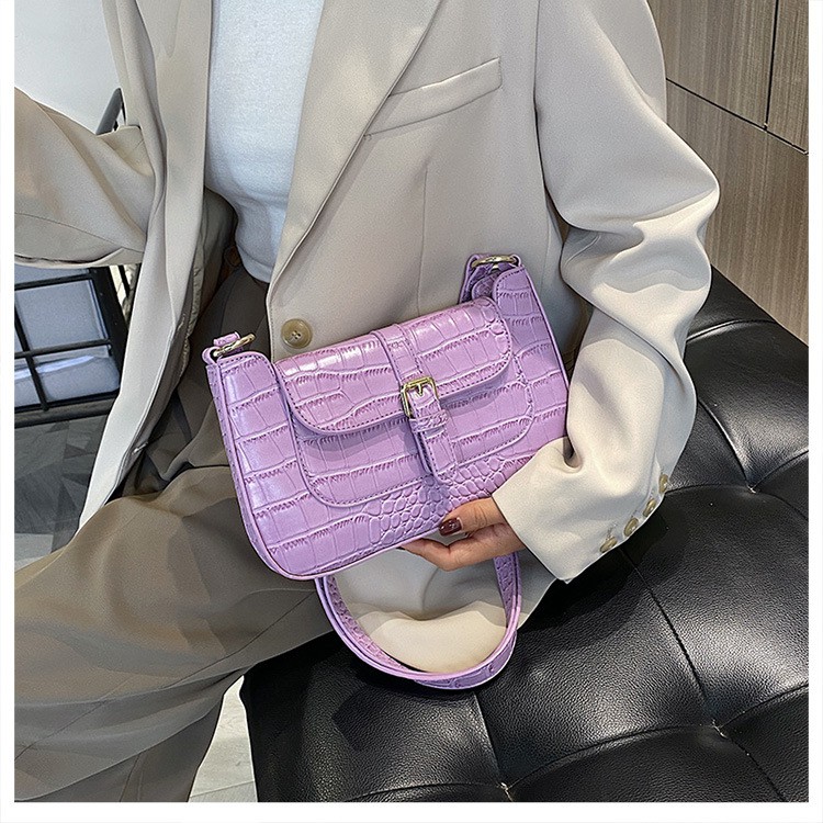 Túi xách nữ đeo chéo họa tiết vân cá sấu thời trang 2021 TX16 túi xách kẹp nách - Chip Xinh