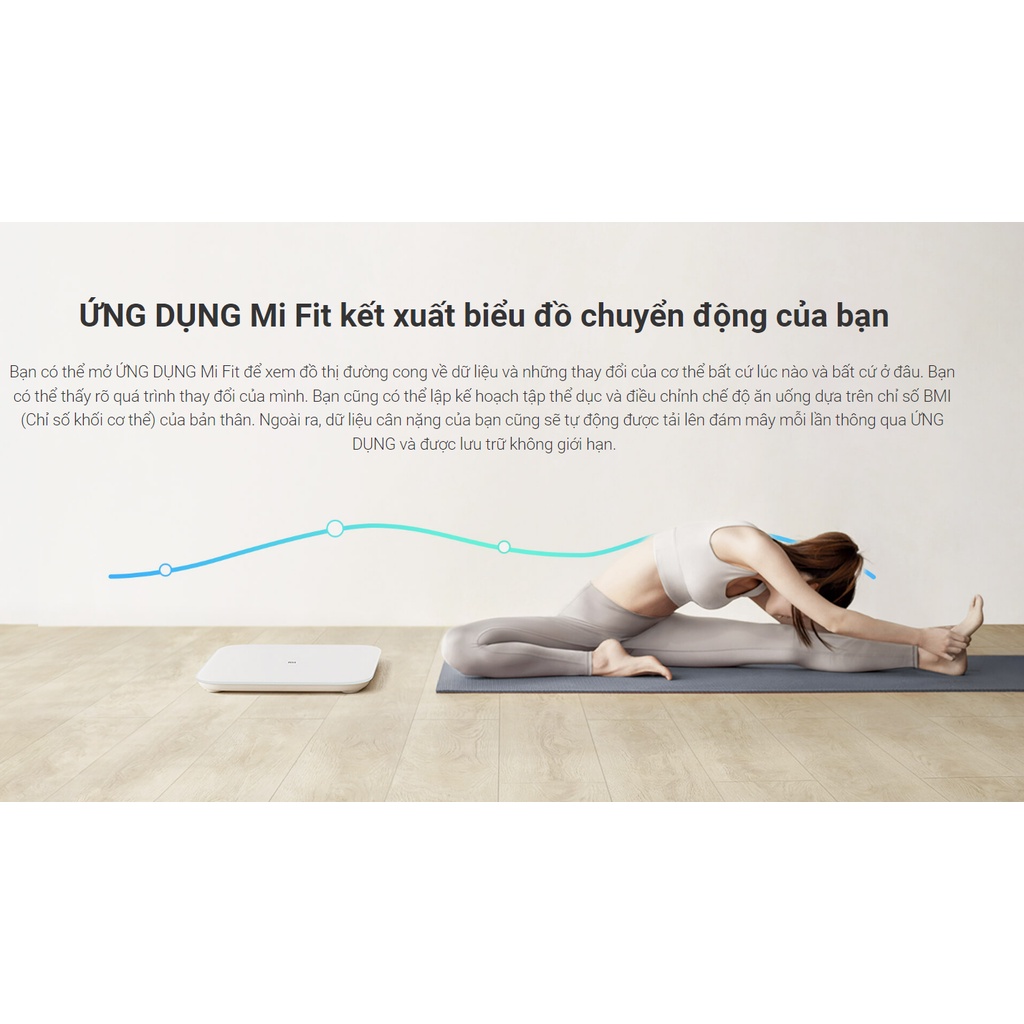 [Hỏa Tốc - HCM] Cân Thông Minh Xiaomi Smart Scale 2 Global  | Bản Quốc Tế | Ngoc Vien Store