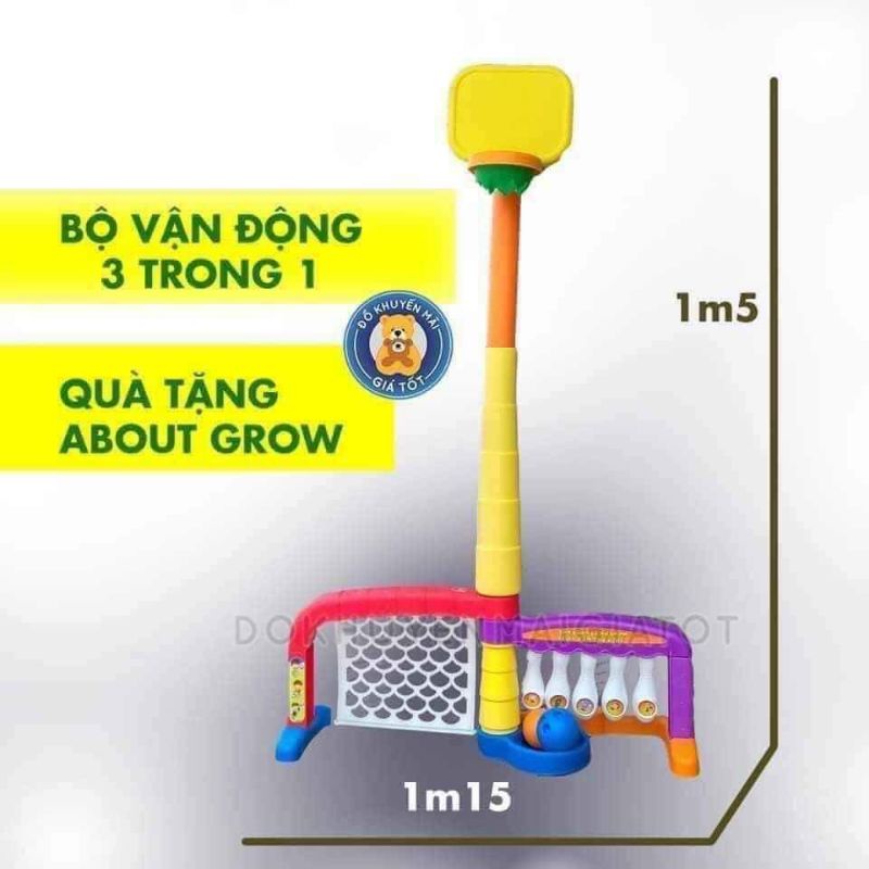BỘ ĐỒ CHƠI BÓNG RỔ - BOWLING - ĐÁ BÓNG