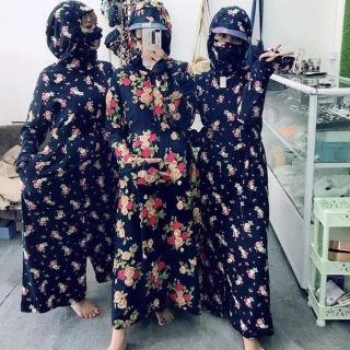 Áo chống nắng lanh toàn thân 2 lớp