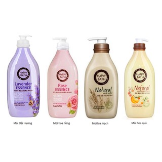 Sữa Tắm Cao Cấp Happy Bath 900ml Hàn Quốc