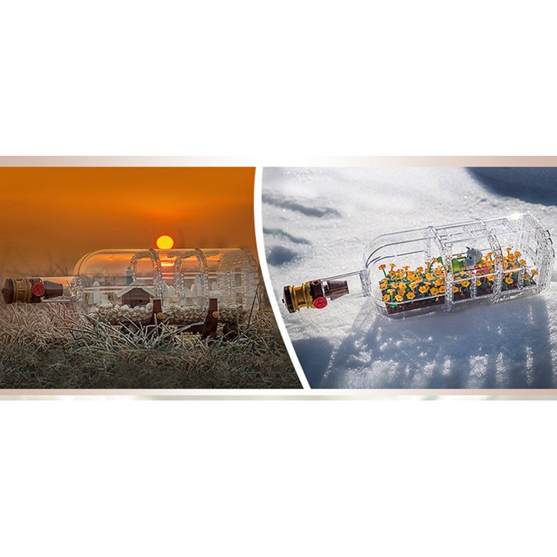 ORDER  - LEGO Ideas 21313 -  Thuyền trong Chai Thủy Tinh