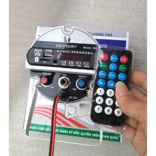 Loa nén liền âm li 12v - loa phóng thanh có thẻ nhớ có bluetooth - giá 1 chiếc