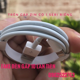 Cáp IPHONE Zin Bóc Máy - New Zin