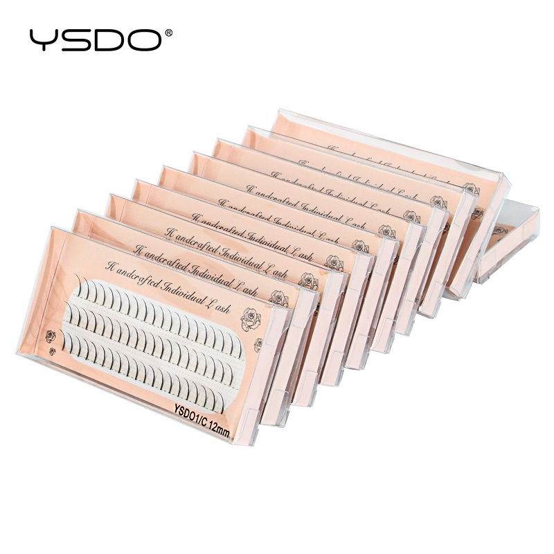 Hộp 60 Sợi Lông Mi Giả Cong Chữ C Tự Nhiên