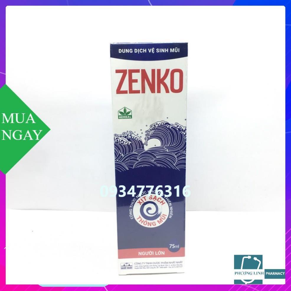 DD Vệ Sinh Mũi Zenko - Lọ 75ml