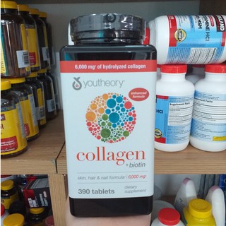 Viên Uống Bổ Sung Collagen Youtheory 390 viên - Mỹ