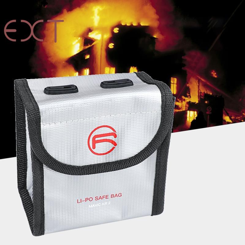 RCGEEK Markable Battery Explosion-Proof Bag 2 Pack for DJI Mavic