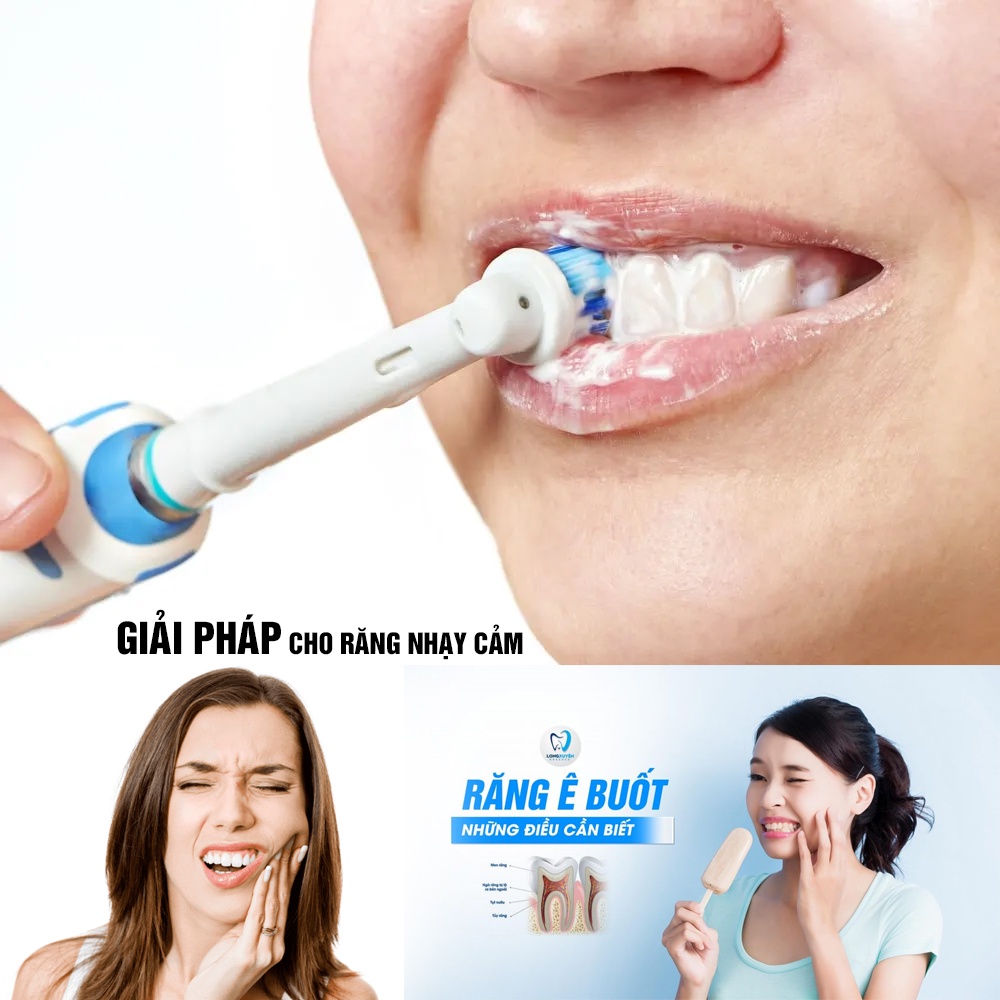 Oral B, EB17-XS, răng nhạy cảm, lông mềm, set bộ 4 đầu bàn chải đánh răng điện Minh House