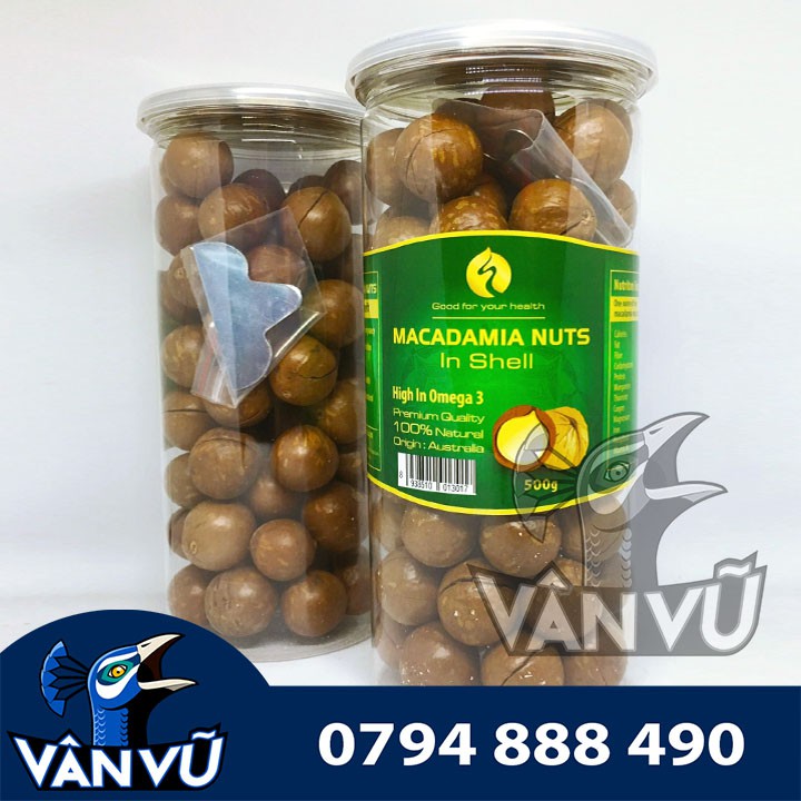 Combo Mơ Vàng Sấy Dẻo Thổ Nhĩ Kỳ 500gr, Hạt Macca Úc Nứt Vỏ 500gr, Tặng Kèm Miếng Tách Vỏ