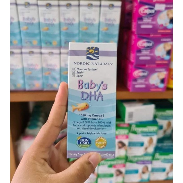 Baby Dha Nordic, Children Dha Nordic cho bé từ 2 tháng hàng chuẩn Us