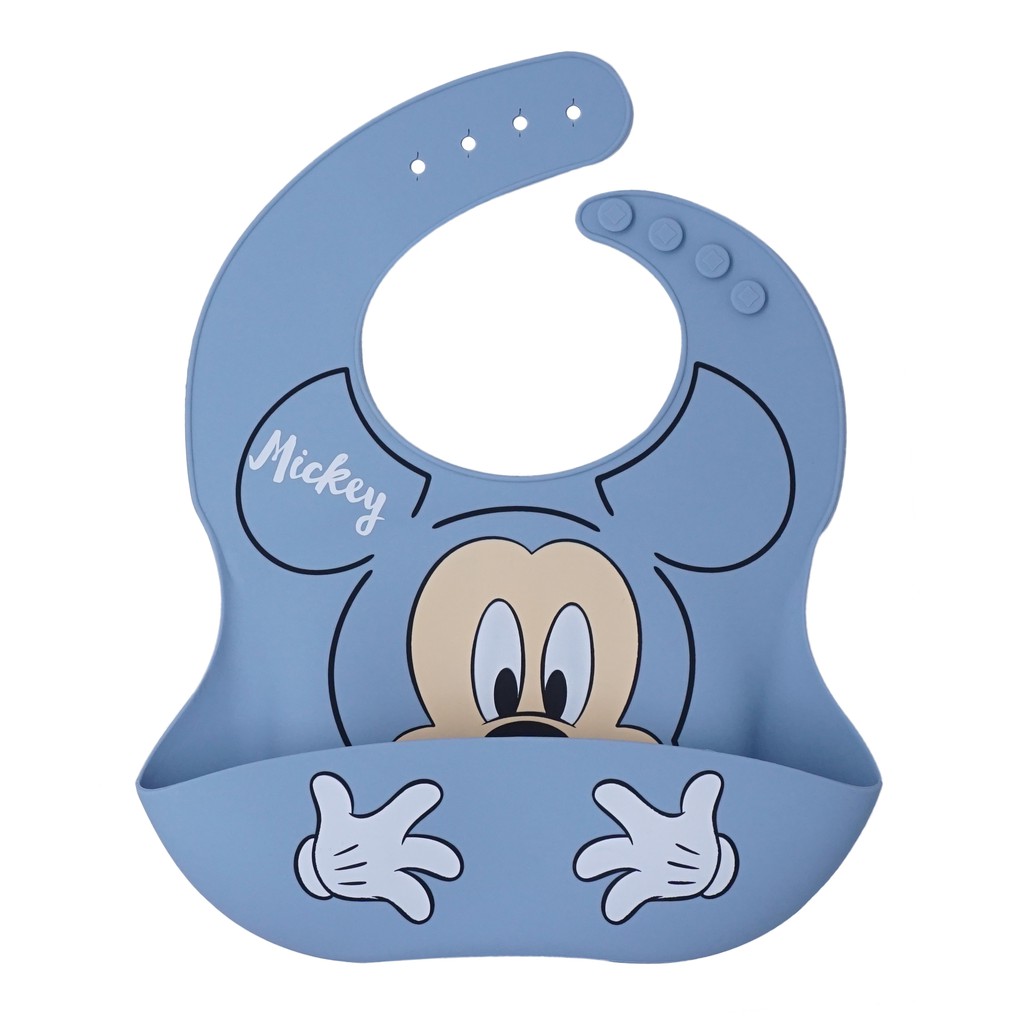 Yếm ăn silicone Disney