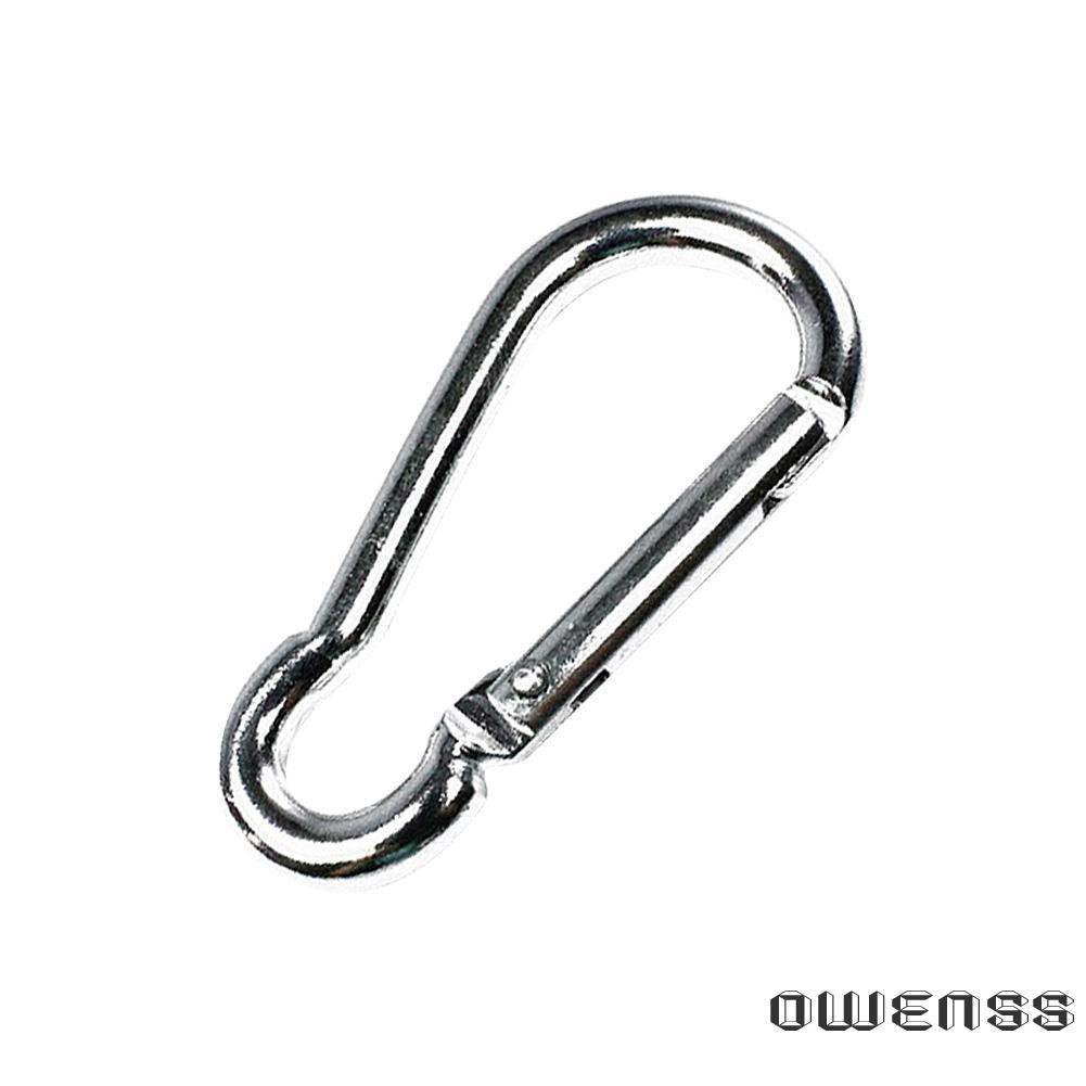 Móc Khóa Carabiner Màu Bạc Đa Năng