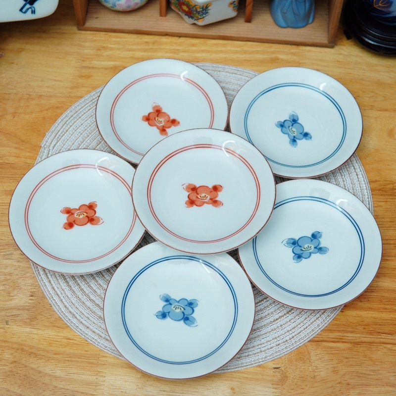 Đĩa Hoa Nhỏ 12cm - Gốm Sứ Nhật Bản
