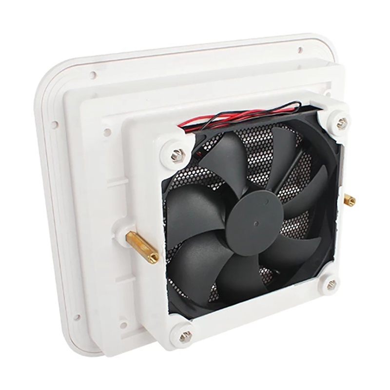 Quạt Thông Gió 12V Không Ồn Kèm Quạt Cho Xe RV Trailer Caravan