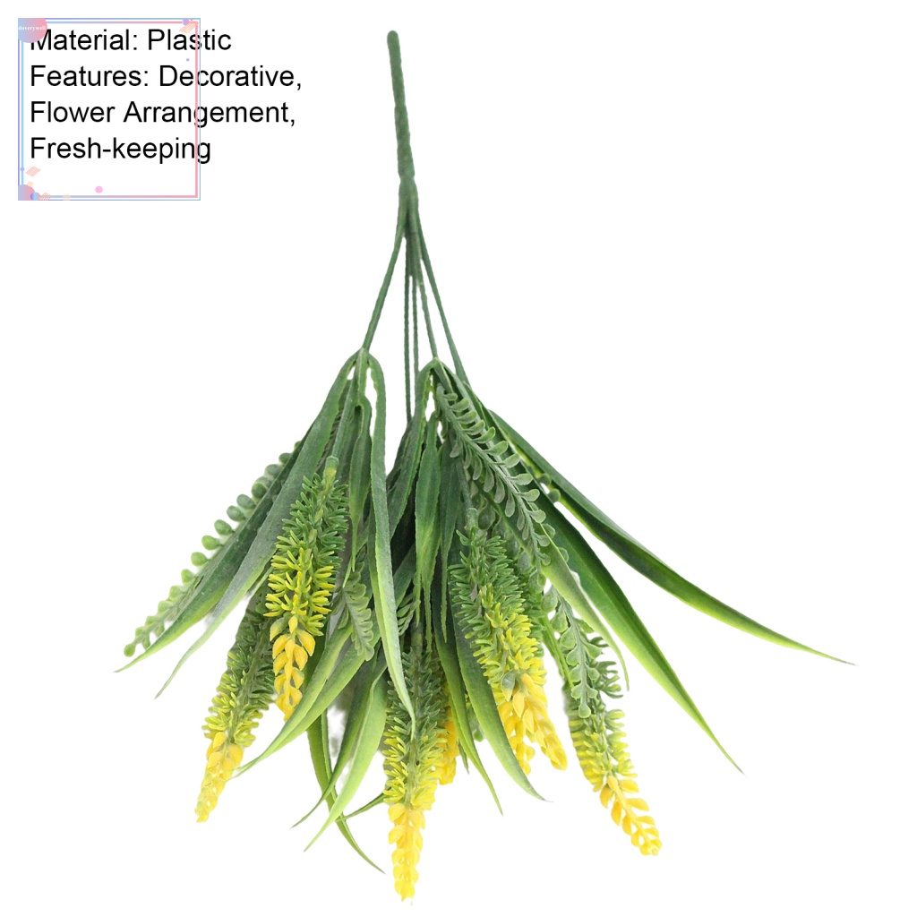 Nhánh Cây 7 Đầu Nhân Tạo Bằng Nhựa Có Thể Tái Sử Dụng Trang Trí Tiệc