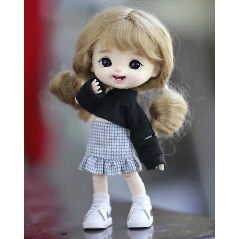 Áo crt tay xẻ cho ob11, nendoll