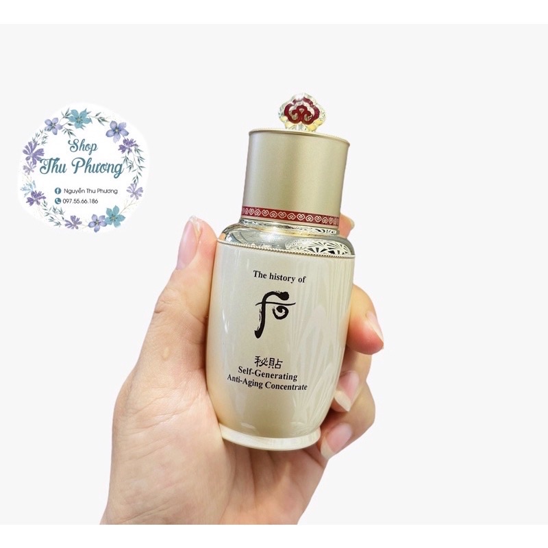 Tinh Chất tái Sinh Whoo Bicheop jasaeng Self-Generating Anti-Aging Essence 90ml - 50ml ( tách set)