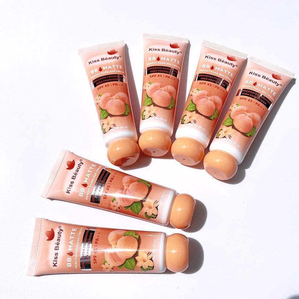 [Mã SKAMLTSM11 giảm 10% đơn 99K] Kem nền BB Matte Peachy kèm chống nắng SPF45 giá sỉ | BigBuy360 - bigbuy360.vn