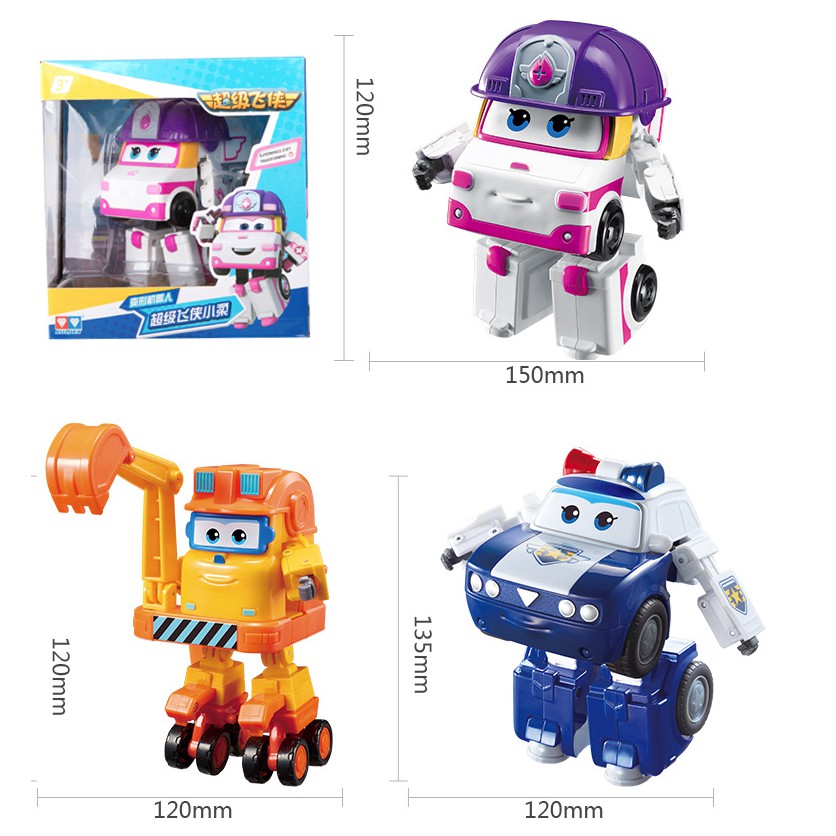 Super wings Zoey Team Cứu Hộ đội bay siêu đẳng Robot Biến Hình Máy Bay Cỡ Lớn MẪU MỚI