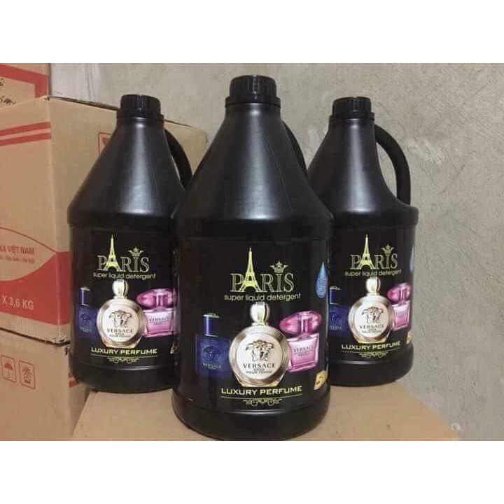 Chai nước giặt paris 3.6 lít hương thơm quyến rũ.