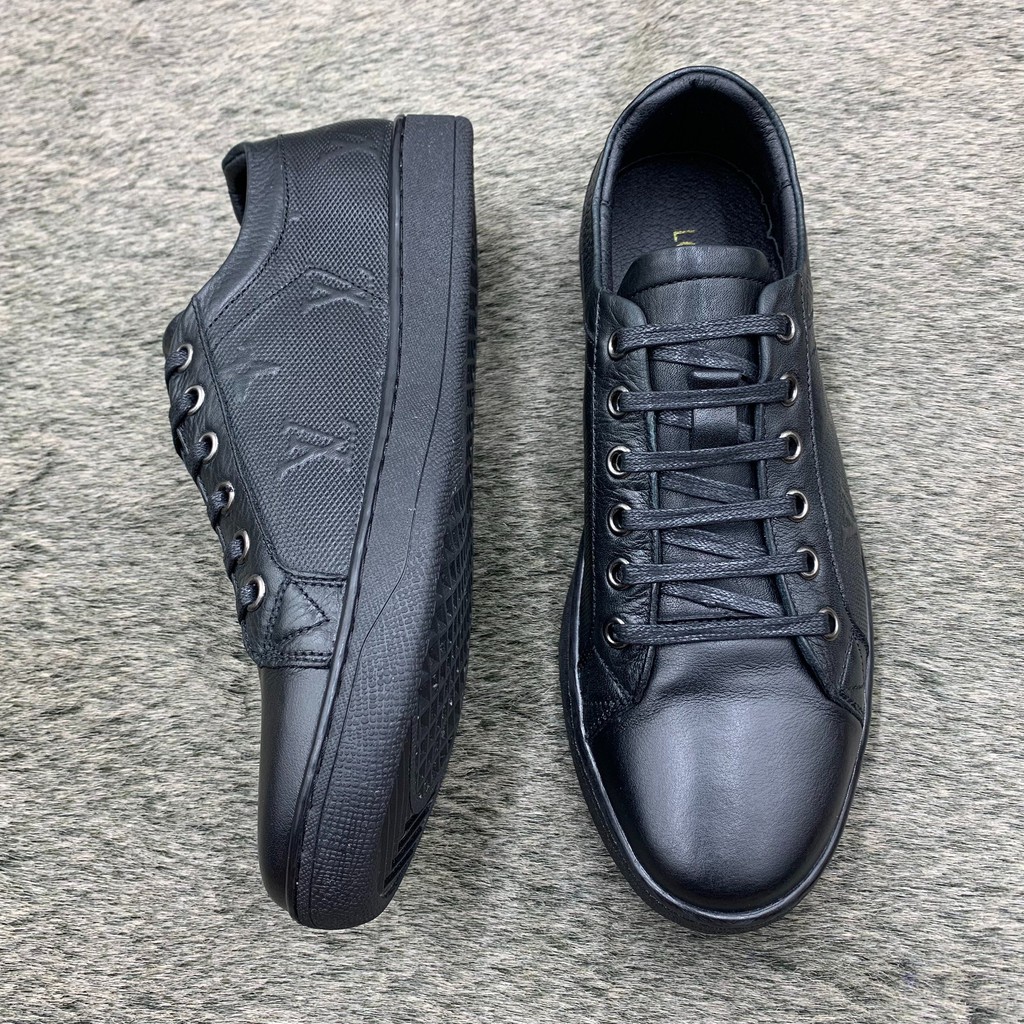Giầy thể thao nam/sneaker da bò thật thiết kế thời trang nam tính