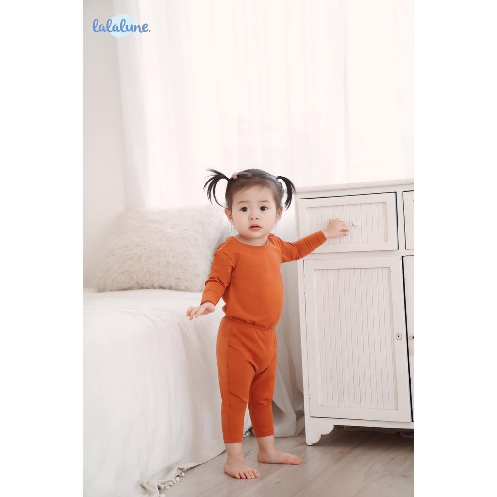 Set pyjama thun lalalune cho bé sơ sinh và 2-7 tuổi